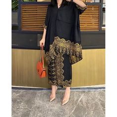 Viscose material All sizes Soft Aesthetic Outfits, Batik Malaysia, Cream Outfit, Dress Bohemian, Ethnic Dress, Caftan Dress, Formal Dresses For Women, Dress Boho, Bohemian Dress