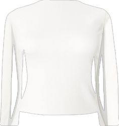 Classic White Fine Knit Top, White Ribbed Stretch Knit Top, White Ribbed Cashmere Tops, Chic White Seamless Knit Top, White Ribbed Fitted T-shirt, Jersey Top, Net A Porter, Stretch Cotton, Women Collection