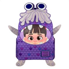 PRODUCT NAME   Monsters Inc - Boo in Monster Costume Loungefly EXCLUSIVE Mini Backpack CONDITION New, factory sealed. Item(s) will be sent in the same condition as the store receives them. Items are not guaranteed to be mint. By purchasing this item, you acknowledge that the item you receive may not be in perfect condition. The item you are purchasing is the item, not the box. The box may have slight imperfections straight from the manufacturer, including corner creases, creases or dents in the window, or other defects. The item may also have manufacturing flaws, such as paint or other details. The packaging material is not part of your purchase. You are purchasing the item. Please only purchase this item if you understand. SHIPPING After payment is received and cleared, I will ship within Monsters Inc Cda, Loungefly Purse, Monsters Inc Boo, Monster Costume, Loungefly Mini Backpack, Monster Costumes, Monster Inc, Pop Disney, Disney Outfit