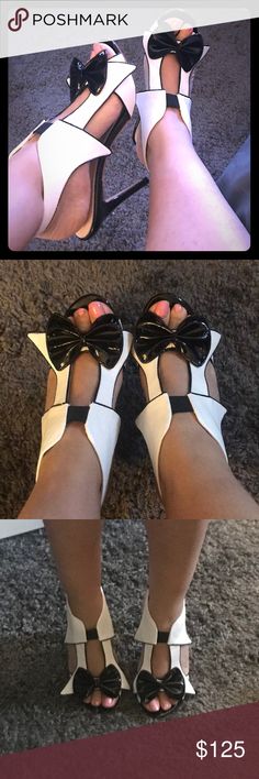 Vintage style heels New and stunning very comfy, size says 39 I’m 8.5 they fit me Shoes Heels Party Patent Leather Heels With Bow, White Patent Leather Sandals For Party, Vintage Style Heels, Character Shoes, Vintage Style, Dance Shoes, Shoes Heels, Sport Shoes, Vintage Fashion