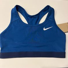 New Dri-Fit Nike With Tags Athletic Clothes, Nike Sports Bra, Nike Sports, Nike Blue, Athletic Outfits, New Nike, Nike Dri Fit, Women's Intimates, Dri Fit