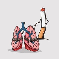 Healthcare Illustration, Lungs Art, Medical Posters, Arte Sailor Moon, Meaningful Art, Poster Drawing, Creative Posters, Lungs, Post Design