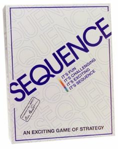 the cover of sequence an exciting game of strategy