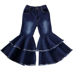 PRICES MAY VARY. Material: girls bell bottom jeans, toddler bell bottoms, breathable, soft, skin friendly and durable. and feeling is soft Feature: bell bottom jeans for girls, toddler girl bell bottoms, girls jean bell bottoms, kids bell bottom jeans, girls flare jeans, toddler girl jeans, bell bottoms for girls, flare jeans for girls Style: toddler flare pants, toddler flare jeans, wide leg denim pants, elastic waist bell bottom pant, raw hem denim pants, kids girls flare jeans pants with raw Toddler Bell Bottoms, Girls Jeans Fashion, Bell Bottom Trousers, High Waisted Wide Leg Pants, Flare Denim Jeans, Jean Vintage, Fashion Bottoms, Bell Bottom Pants