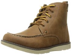 Crevo Boys' Buck Yth Boot, Tan, 12 M US Little Kid Crevo https://www.amazon.com/dp/B01G8ULF8G/ref=cm_sw_r_pi_dp_x_PBQWybD3KR9F3 Young Buck, Zippers Fashion, Big Kid, Synthetic Leather, Brown Boots, Boys Shoes, Chukka Boots, Big Kids