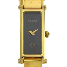 Used Gucci Gucci Watch 1500l Gold Plated Quartz Analog Display Black Dial Ladies (Sku: Gzl144yj) === General === Brand : Gucci Model : 1500l Country Of Origin : Switzerland === Design === Type : Wristwatch Gender : Women Display : Analog Color : Gold === Movement === Movement : Quartz === Size === Case Diameter : 12mm / 0.47'' Case Thickness : 5mm / 0.2'' Wrist Size : 16cm / 6.29'' Band Width : 9mm / 0.35'' Weight : 29.4g / 1.03oz. === Inventory === Serial Number : 01**8** === Included Items === Modern Gucci Yellow Gold Watch, Gucci Timeless Yellow Gold Watch, Gucci Yellow Gold Watch For Formal Occasions, Gucci Yellow Gold Formal Watch, Yellow Gold Gucci Watch For Formal Occasions, Gucci Luxury Gold Watch, Designer Gucci Yellow Gold Watch, Luxury Gold Gucci Watch, Luxury Gucci Evening Watch