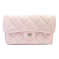 Chanel Medium Flap Wallette Pink Caviar Calfskin Pink Chanel Wallet, Chanel Medium Flap, Pink Chanel, Pink Brand, Chanel Wallet, Chanel Bags, Fold Wallet, Luxury Handbags, Wallets For Women