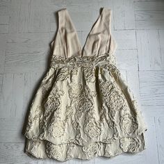 Brand New With Tags. Ivory Cocktail Or Dance Dress. 30 Inches Long. Smoke Free Home. Flower Cocktail Dress, Swirl Dress, Orange Mini Dress, Tie Dye Mini Dress, Polo Shirt Dress, Athleta Dress, Casual White Dress, Black Slip Dress, Hot Pink Dresses