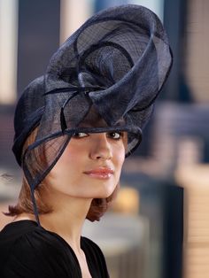 Black Kala Flower Derby Hat by DIVA HATS. SC018/2030/57. Women head accessories for weddings, routs, parties, derby. Ready-to-wear hats that respond to all the latest trends in fashion. Gorgeous Kala Flower Exclusive Derby Hat Wedding Tea Party Headwear. Whether you are attending a wedding reception, Kentucky derby, or visiting any other formal or informal event, it accentuates your style and glamour with all poise and diligence and takes your fashion to the very next level. Wedding Tea Party, Latest Trends In Fashion, Derby Fascinator, Fashion Designers Famous, Hat Wedding, Floppy Sun Hats, Wedding Tea, Fall Hats, Classic Hats