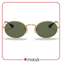 in stock Gold Sunglasses For Formal Spring Occasions, Classic Gold Sunglasses For Spring, Elegant Green Sunglasses For Spring, Gold Oval Sunglasses For Formal Occasions, Classic Gold Round Sunglasses, Formal Gold Oval Sunglasses, Gold Oval Sunglasses With Mirrored Lenses, Classic Yellow Gold Sunglasses With Gradient Lenses, Gold Wayfarer Sunglasses With Anti-reflective Lenses