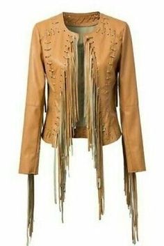 Western Fringe Jacket, Punk Style Women, Tassel Jacket, Faux Leather Motorcycle Jacket, Pu Jacket, Fringe Leather Jacket, Khaki Jacket, Pu Leather Jacket, Real Leather Jacket