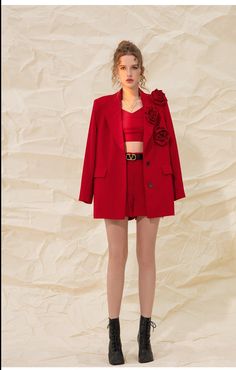 O1CN01l87JJw23fCrgicbuz__879937282.jpg Chic Red Long Sleeve Suits, Chic Red Suits For Fall, Elegant Red Spring Suit, Chic Red Blazer With Suit Collar, Chic Red Suit For Party, Elegant Red Set With Suit Collar, Chic Red Outerwear With Suit Collar, Red Notch Lapel Set For Fall, Elegant Red Sets With Suit Collar