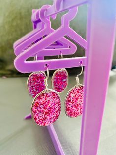 Hand made pink glitter resin bezel drop earrings  Add a little sparkle to your day  Suitable for all ear types Ear Types, Christmas Deals, Pink Glitter, Jewelry Earrings Dangle, Dangle Drop Earrings, Hand Made, Dangle Earrings, Jewelry Earrings, Accessory Gift