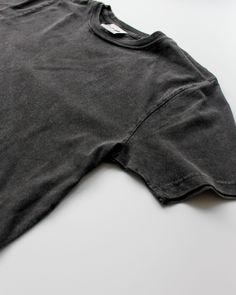 Subtle and stylish this long sleeve t-shirt is made from exceptionally soft and slightly heavier stonewashed black jersey. Minimally fished with our scatter label Sure to be an everyday essential Black Globe, Black Jersey, White Opal, Minimalist Outfit, Black Print, Ice Blue, Midnight Blue, Everyday Essentials Products, Long Sleeve T Shirt