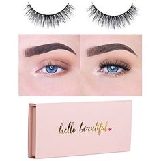 Icona Lashes Premium Quality False Eyelashes | Love Story | Fluffy and Universal for All Eyes | Non-Magnetic | Natural Look and Feel | Reusable | 100% Handmade & Cruelty-Free | Signature Packaging Full Eyelashes Extensions, Eyelashes Tips, Eyelash Extensions Natural, Best Fake Eyelashes, Natural Fake Eyelashes