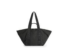 AllSaints Esme Nylon East/West Tote - Tote Handbags : Black : Carry the AllSaints Esme Nylon East/West Tote Handbag while you commute and stay organized. The zippered tote is crafted with soft polyester and comes with handles on top for easy carrying. There are internal pockets which add to the utility. Woven lining. Imported. Versatile Nylon Bag With Reinforced Handles, Nylon Bags With Reinforced Handles, Black Allsaints Bag With Adjustable Strap, Allsaints Travel Bag With Removable Pouch, Allsaints Black Bags For Everyday Use, Allsaints Black Shoulder Bag For Everyday, Allsaints Black Everyday Bags, Allsaints Black Travel Bag, Allsaints Black Bags For Daily Use