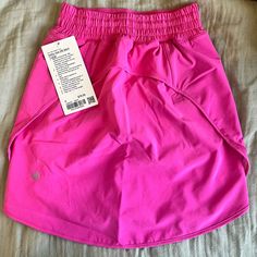 Hot Pink High Rise Size Zero Lululemon Outfits, Tennis Skirt, Fancy Dresses, Christmas List, Long Skirt, Lululemon Athletica, Hot Pink, Tennis, Womens Skirt