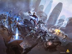 ArtStation - Republic 501st Battle Force Star Wars Battle Art, Last Stand Battle Art, 501st Fanart, Star Wars Space Battle, Clone Wars Battle, Star Wars 501st Legion, Vader Tattoo, Star Wars Clones, Star Wars Battle