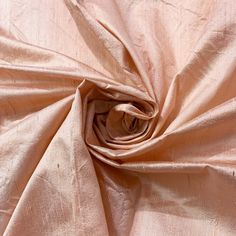 100% Pure Blush / Peach Pure Raw Silk Fabric, Costume fabric, Crafting fabric, Pure Silk Fabric, Indian Silk - Dress Material for Wedding dresses lehenga. Dupion Fabric for doll dresses. This is a beautiful pure silk dupion fabric in Peach-to-blush pink.  This is 100% pure silk with 100 gsm quality. The fabric is handwoven by skilled silk weavers of Tamil Nadu.  You can use this fabric to make Dresses, Tops, Blouses, Jackets, Crafting, Clutches or Evening Bags, Embellish your clothes, Pillows, D Elegant Raw Silk Fabric For Wedding, Pink Silk Fabric For Wedding, Beige Wedding Fabric, Festive Beige Wedding Fabric, Indian Silk Dresses, Dresses Lehenga, Fabric Wedding Dress, Wedding Dress Fabric, Raw Silk Fabric