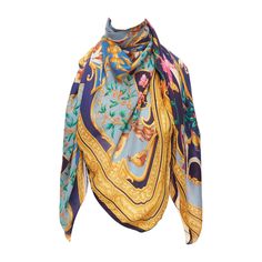 rare GUCCI Tom Ford Vintage Diana Legend Barocco motif silk square scarf Reference: CNLE/A00266 Brand: Gucci Designer: Tom Ford Material: Silk Color: Multicolour Pattern: Barocco Extra Details: Diana and GUCCI logo print. CONDITION: Condition: Excellent, this item was pre-owned and is in excellent condition. This piece was being kept in great condition and is ready to be loved. Remarks: Composition label not present. MEASUREMENTS: Width: 134cm / 52.3" Length: 135cm / 52.7" This Gucci item is aut Scarf Reference, Carolyn Murphy, Gucci Scarf, Christopher Bailey, Gucci Brand, Silk Square Scarf, Gucci Outfits, Small Scarf, Gucci Designer