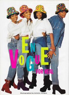 En Vogue 90s, Vogue 90s, 90s Girl Groups, Vogue Outfits, Just Seventeen, Nineties Fashion, 90s 2000s Fashion, 90s Teen, 80 Fashion