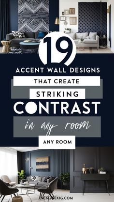 the top ten accent wall designs that create striking contrast in any room