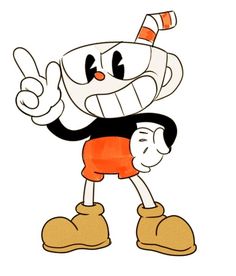 an image of a cartoon character giving the peace sign