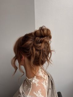 French twist, Bridal hairstyles, updos, half up styles, messy buns, ponytails, boho braids, ohio hairstylist, ohio weddings, veil placement, delaware ohio, bridesmaid hairstyles, high buns, slicked back wedding hairstlyle, curly hair, formal styles, low buns, sleek bun Up Dos Wedding, Low Textured Bun, Bridal High Messy Bun, Messy Bun Bridal, Bridesmaid Hair High Updo, Braid Wedding, Messy Wedding Bun, Bridesmaid High Bun