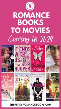 the cover of romance books to movies coming in 2014, with text overlaying it