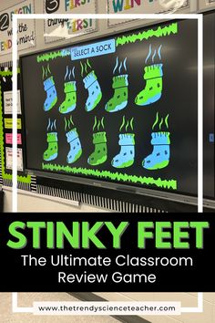 stinky feet the ultimate classroom review game