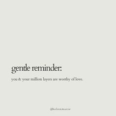 an advertisement with the words gentle reminderer on it's back side, in black and white