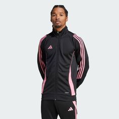 adidas Shop the Tiro 24 Training Jacket - Black at adidas.com/us! See all the styles and colors of Tiro 24 Training Jacket - Black at the official adidas online shop. Adidas Athleisure Track Jacket For Sports, Adidas Moisture-wicking Track Jacket, Adidas Moisture-wicking Sportswear Track Jacket, Adidas Functional Track Jacket For Sports, Adidas Track Jacket For Training, Adidas Sportswear Track Jacket For Training, Adidas Sporty Track Jacket With Logo, Adidas Moisture-wicking Track Jacket For Streetwear, Adidas Sporty Track Jacket For Training