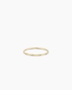 This Diamond Stacking Ring is ideal for those seeking a timeless, dainty ring. Expertly crafted in solid gold and set with sparkling diamonds, this stunning stacking ring adds an eye-catching element to any look. Wear it alone or stack it with other rings for a unique look. Diamond Stacking Ring, 14k Solid Gold 6, Women's by gorjana Dainty Ring Stack, Simple Gold Rings, Nude Ballet Flats, Date Night Tops, Ask Mom, Spend Wisely, Turquoise Birthstone, Black Heeled Sandals, Ballet Flats Black