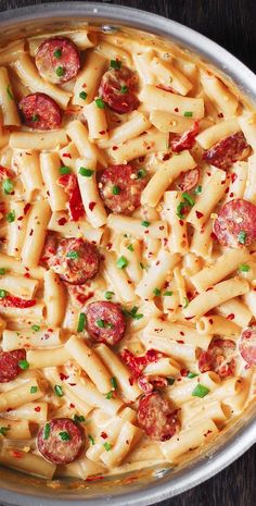 Creamy Mozzarella Pasta with Smoked Sausage Creamy Mozzarella Pasta With Sausage, Beef Sausage Pasta Recipes, Smoked Sausage And Pasta Recipes, Smoked Beef Sausage Recipes, Creamy Mozzarella Pasta, Recipes With Smoked Sausage, Pasta With Smoked Sausage, Smoked Sausage Recipes Pasta