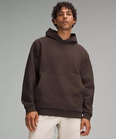 Steady State Pullover Hoodie | Men's Hoodies & Sweatshirts | lululemon Hoodies Men Pullover, Men's Hoodies, Lululemon Men, Extra Room, Mens Sweatshirts Hoodie, Hoodie Design, Colorful Hoodies, Fleece Hoodie, Fleece Fabric