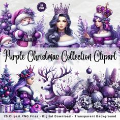 the purple christmas collection is available for all ages and abilities to use in this project