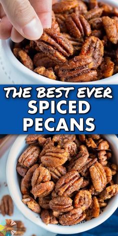 the best ever spiced pecans