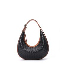 Free U.S. shipping. Style: Commuting , color:Black, suite for season：Spring, Summer, Autumn, Winter ，Anniversary, Going out, Hanging out, Material Genuine Leather, Black Leather Woven Half-moon Hobo Handbag Shoulder Bag Elegant Black Shoulder Bag With Braided Handles, Chic Black Baguette Bag With Leather Handles, Black Baguette Bag With Handle Drop, Black Leather Baguette Bag With Leather Handles, Black Formal Shoulder Bag With Braided Handles, Office Shoulder Bag With Handle Drop In Black, Black Leather Baguette Bag, Black Office Hobo Bag With Detachable Handle, Office Black Hobo Bag With Detachable Handle