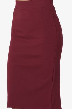 Pencil Skirt Office, Skirt Office, Womens Office, Knee Skirt, Boost Confidence, Office Skirt, Street Style Edgy, Knit Pencil Skirt, Knee Skirts