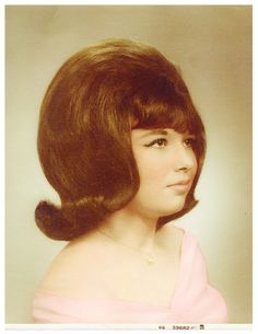 Awesome 60's hair 60s Yearbook, Hair Style Photos, Sixties Hair, Yearbook Photos, Hair Raising