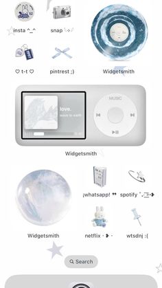 an electronic device is shown with all the parts labeled in this graphic below it's name