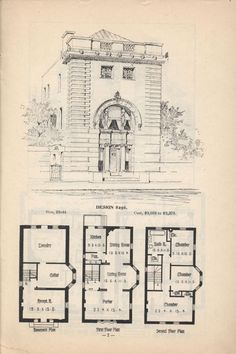 an old house with two floors and three stories, including the first floor is shown