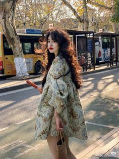 Long Curly Hair Outfits, Asian Curly Hair, Scrunchie Bun, 2024 Hair Trends For Women, 2024 Hair Trends, Date Night Outfit Ideas, Trendy Date Night Outfit, Night Outfit Ideas, Gorgeous Birthday