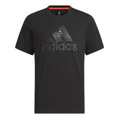 adidas Tech Logo T-Shirts 'Black' IA8093 Adidas T-shirt With Logo For Sports Season, Black Adidas Logo T-shirt For Sports Season, Black Adidas T-shirt With Logo, Adidas Three Stripes T-shirt For Sports Events, Adidas Three Stripes T-shirt For Sports, Adidas T-shirt With Three Stripes For Sports Events, Adidas T-shirt With Three Stripes Branding, Adidas Logo Sportswear T-shirt, Black Adidas Sports Top