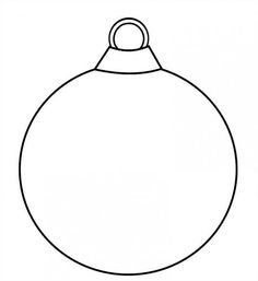 a black and white christmas ornament with a blank space for the wording