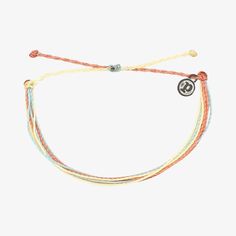 Introducing the Beach Life Bracelet, the original inspiration that captures the essence of coastal living. Handcrafted with serene shades of light orange, light yellow, and light green, each piece embodies the laid-back vibe of beach days. Waterproof and meticulously crafted, it becomes more charming with each wear. Embrace the relaxed spirit of Pura Vida by securing yours today and let your style reflect the tranquil beauty of seaside living.WaterproofGo surf, snowboard, or even take a shower w Bracelets Beach, Seaside Living, Pura Vida Bracelets, Mens Items, Spirit Wear, Fall Gifts, String Bracelet, Sweater Sale, Light Orange