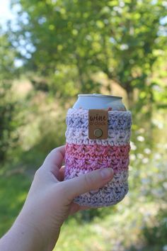 Shooting Star Cozy Pattern - Digital Download ONLY - Crochet Pattern The reusable Shooting Star Can Cozy pattern is such a fun little accessory to make for your skinny OR regular size 12oz cans! This pattern includes instructions to make both can sizes in 3 different yarn weights! Your hands will remain condensation free while you enjoy your beverage of choice. They make the perfect gift! **This listing is for a DIGITAL PDF pattern instant download, NOT a finished product** *Upon completion of y Crochet Can Cozy, Crochet Cozies, Ice Cream Cozy, Can Cozy, Crochet Mug Cozy, Yarn Weights, Crochet Coffee Cozy, Cozy Pattern, Cozy Crochet Patterns