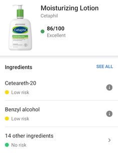 #Yuka #productreview #shopping #skincare #skinproducts #lotion #moisturizing #Cetaphil Tiktok Account, Moisturizing Lotion, Moisturizing Lotions, Self Care, Lotion, Skin, Beauty