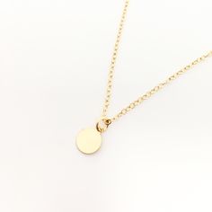 Elena Disc Charm Necklaces | Gold - MTT Collective Flat Heel Boots, Cut Clothes, Beanie Style, Gold Charm Necklace, Sneaker Slippers, Heel Slippers, Charm Necklaces, Disc Necklace, Necklace Sizes