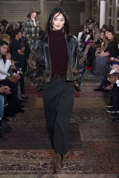 Ralph Lauren Fall, To Wear, Winter Mode, Mode Inspo, 가을 패션, Black Leather Jacket, Mode Vintage, Looks Style